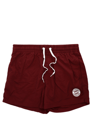 FC Bayern Badehose Classic - Bordeaux - Herren