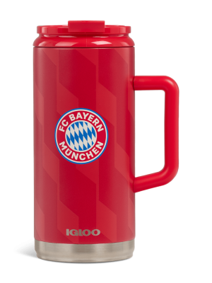 FC Bayern Thermokrug Edelstahl 1l - Rot