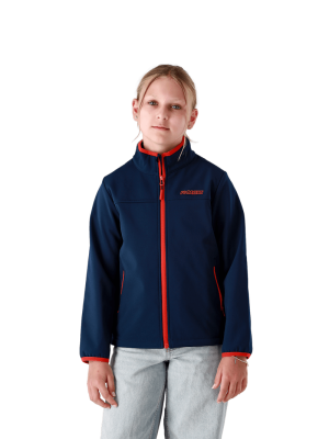FC Bayern Softshelljacke Autumn - Navy - Kinder