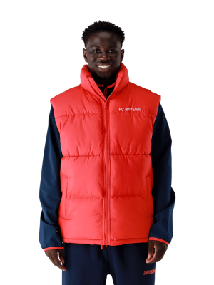 FC Bayern Weste Puffer - Rot