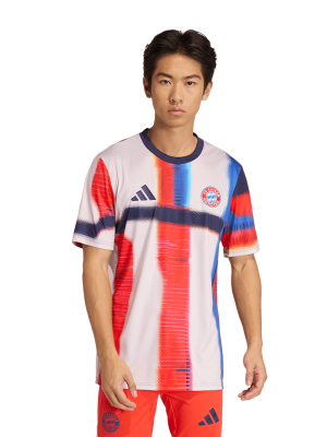 FC Bayern Pre-Match Shirt 25-26 - Mehrfarbig - adidas