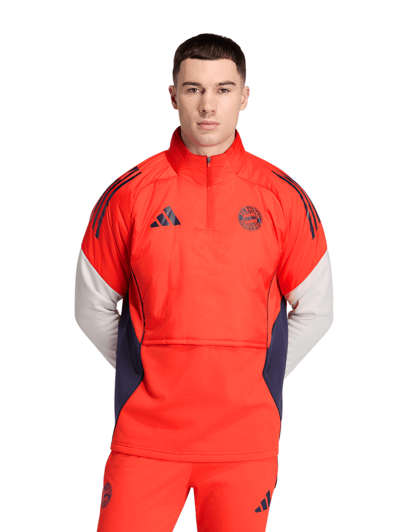 FC Bayern Pro Training Wintertop Teamline - Rot - adidas