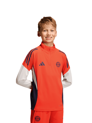 FC Bayern Trainingstop Teamline - Rot - Kinder - adidas