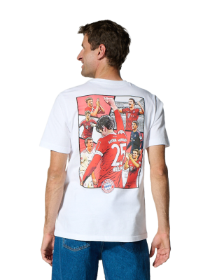 FC Bayern T-Shirt Müller Legende - Weiß - adidas