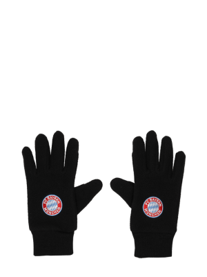 FC Bayern Fleecehandschuhe - Schwarz - Kinder