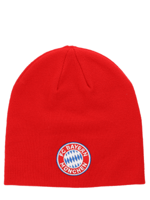 FC Bayern Mütze Logo - Rot
