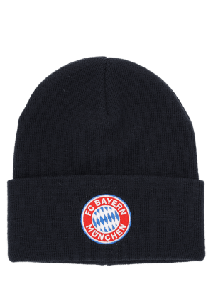 FC Bayern Strickmütze Logo - Navy