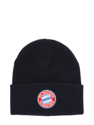 FC Bayern Strickmütze Logo - Navy - Kinder