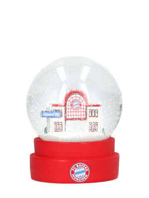 FC Bayern Schneekugel Winter - Mehrfarbig