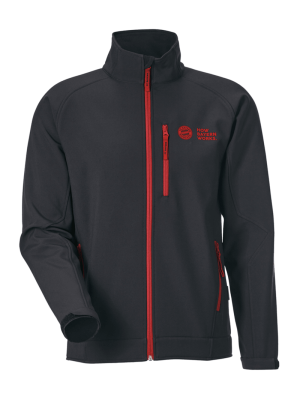 Softshelljacke How Bayern Works - Schwarz - Herren