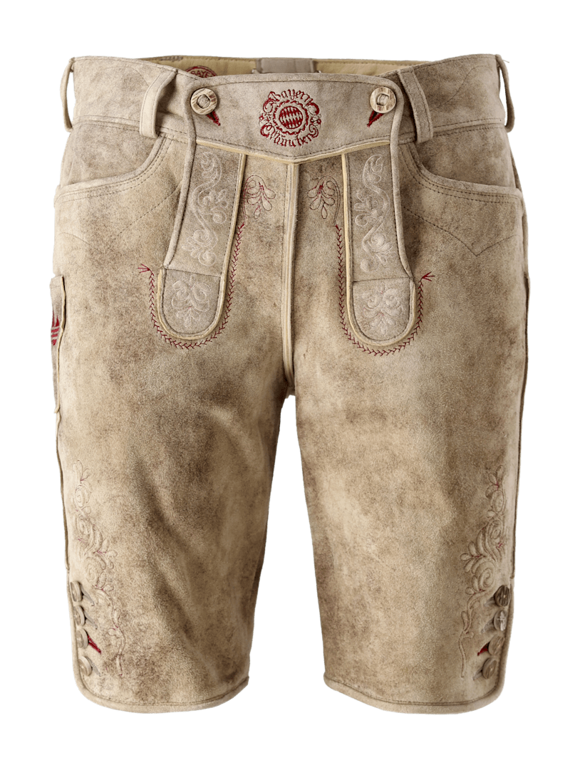 FC Bayern Lederhose adidas Originals - Braun - Herren