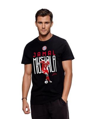 FC Bayern T-Shirt Musiala - Schwarz