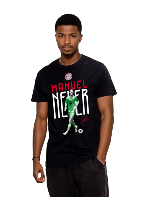 FC Bayern T-Shirt Neuer - Schwarz