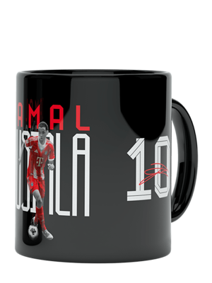 FC Bayern Tasse Musiala 0,3 l - Schwarz