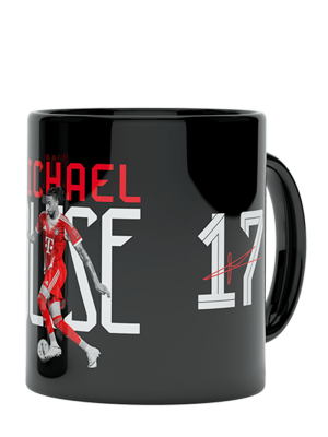 FC Bayern Tasse Olise 0,3 l - Schwarz