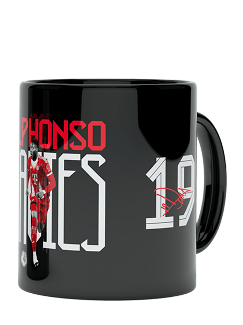 FC Bayern Tasse Davies 0,3 l - Schwarz