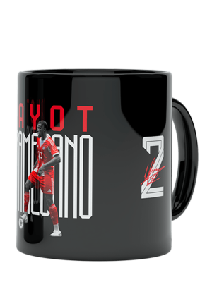 FC Bayern Tasse Upamecano 0,3 l - Schwarz