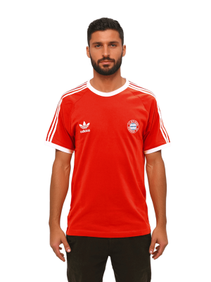 FC Bayern T-Shirt Stadionkollektion - Rot/Weiß