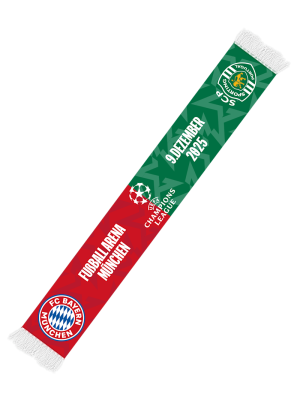 FC Bayern Schal UCL Gruppe 25-26 Lissabon - Mehrfarbig