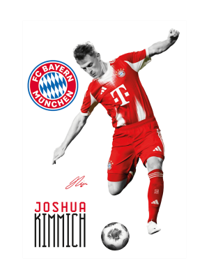 FC Bayern Wandtattoo Kimmich 48x70 cm - Mehrfarbig
