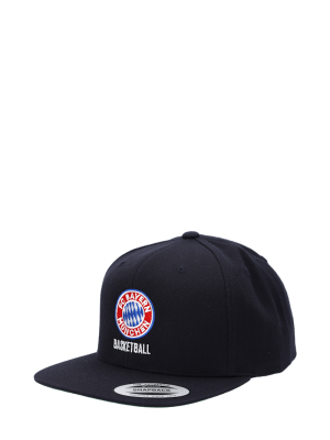 FC Bayern Basketball Snapback Logo - Navy - Kinder