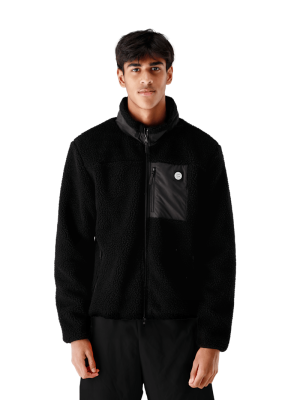 FC Bayern Sherpa Jacke - Schwarz - Herren