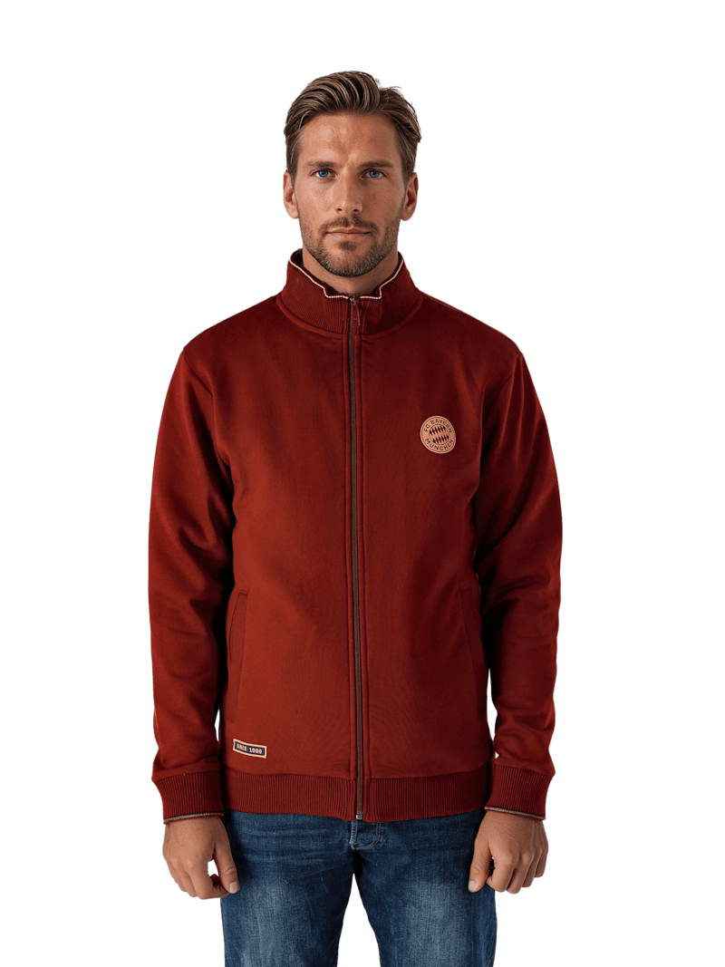 FC Bayern Zip-Jacke Rekordmeister - Bordeaux - Herren