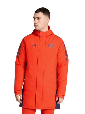 FC Bayern Stadionjacke Teamline - Rot - adidas