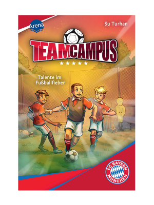 FC Bayern Buch Team Campus Talente im Fußballfiebe - Rot - Kinder