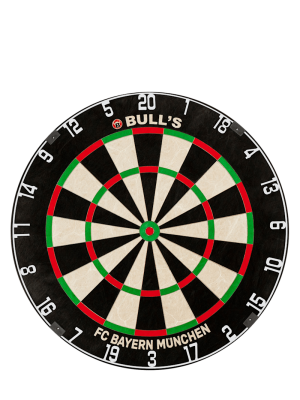 FC Bayern Dartscheibe Bristle - Rot