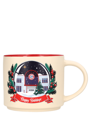 FC Bayern Haferl Winter 0,4 l - Weiß