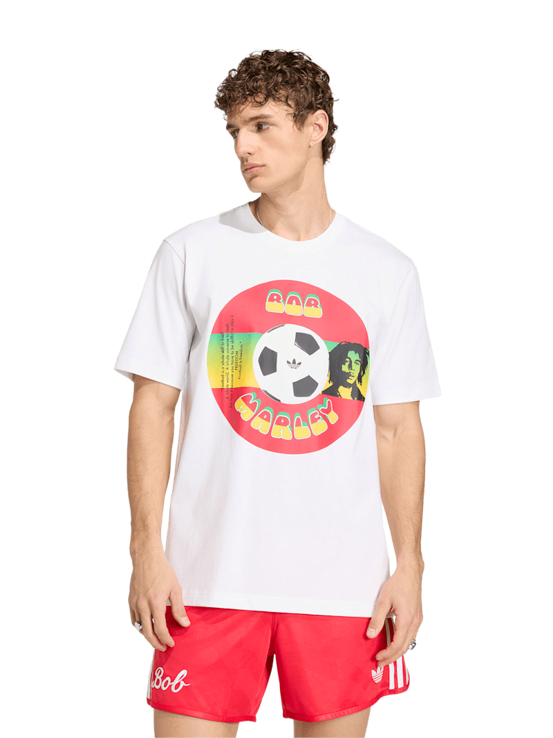 FC Bayern T-Shirt Bob Marley - Weiß