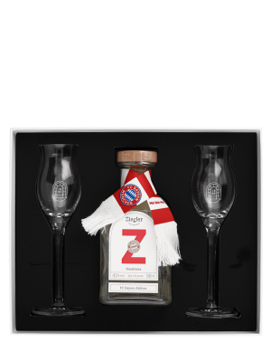 FC Bayern Haselnuss Spirituose Geschenkset 50 cl