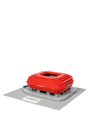 FC Bayern Klemmbausteine Arena - Rot - Kinder