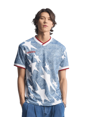FC Bayern Trikot Denim Graphic - Blau - Herren - adidas