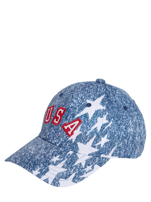 FC Bayern Baseballcap Denim Graphic - Blau - adidas