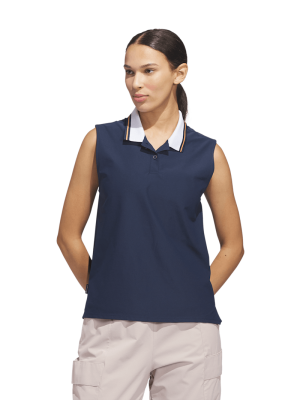 FC Bayern Poloshirt ärmellos - Navy - Damen