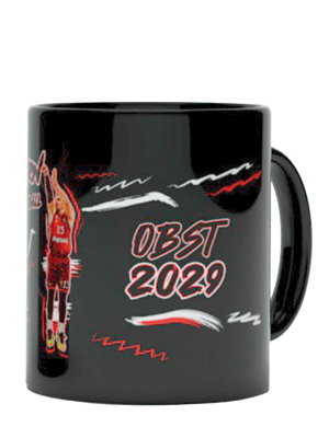 FC Bayern Basketball Tasse Obst 0,3 l - Schwarz