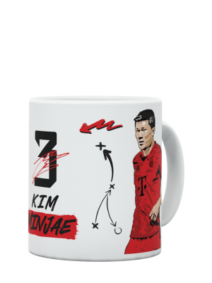 FC Bayern Tasse Minjae 0,3 l - Weiß