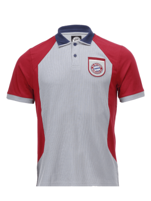 FC Bayern Poloshirt 1998 - Grau