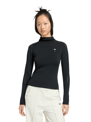 FC Bayern Longsleeve LeGer - Schwarz - Damen