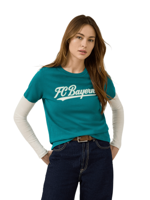 FC Bayern T-Shirt Spring - Grün - Damen