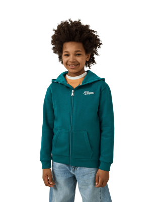 FC Bayern Zip-Hoodie Spring - Grün - Kinder
