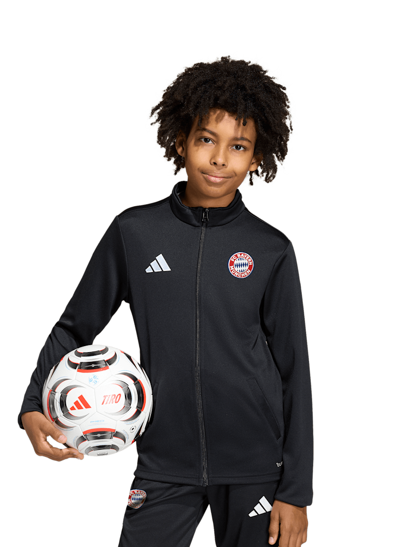 FC Bayern Trainingsjacke Sports - Schwarz - Kinder - adidas