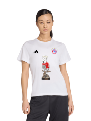 FC Bayern T-Shirt Meister 2026 - Weiß - Damen - adidas