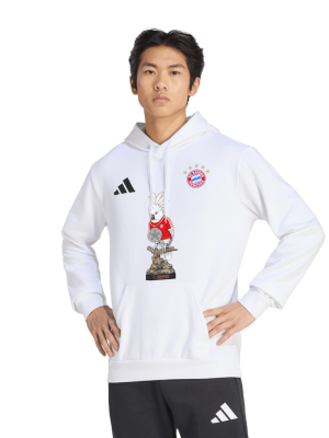 FC Bayern Hoodie Meister 2026 - Weiß