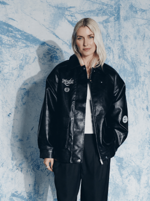 FC Bayern Jacke LeGer - Schwarz - Damen