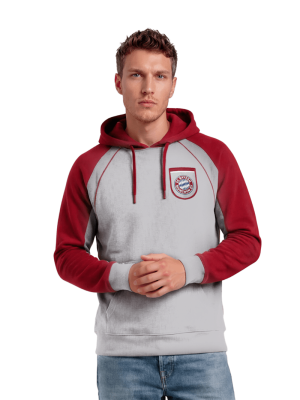 FC Bayern Hoodie 1998 - Grau