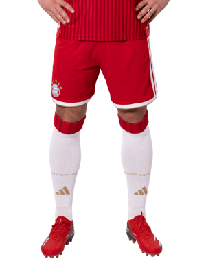 FC Bayern Authentic Short Home 26-27 - Rot - Herren - adidas
