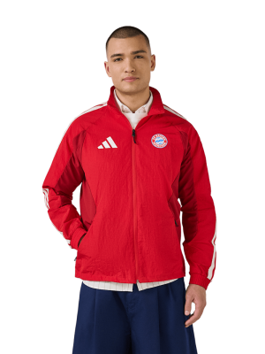 FC Bayern Anthem Jacket Home 26-27 - Rot - adidas